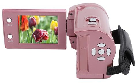 Digital Camera for Photography and Video, 16X Digital Zoom Vlogging Camcorder, 2K 48MP Video Recorder Camera with 270 Degree Rotating Screen, Digital Camera for Adults Teens