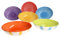 MamboCat Summer Stripes - Set di 6 piatti fondi da 600 ml, piatti in gres con strisce colorate per 6 persone, piatti profondi per insalata, zuppa, cereali, pasta e così via.