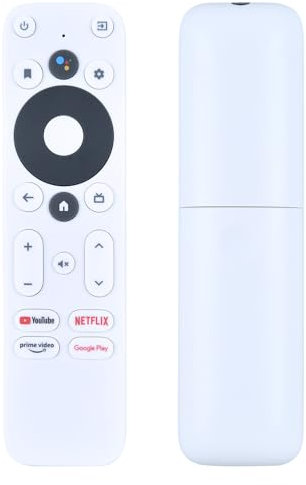 TRUCKON New R-C-OHS-C008 - Telecomando di ricambio Voice per Thomson Android TV Box con Netflix Google Play THA100, per Onn MECOOL KM2 KM2 Plus KD5 KICKPI KP1