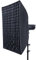 REFLEX CAMERA Softbox pieghevole Bowens da 60 x 90 cm, montaggio rapido, softbox rettangolare con griglia a nido d'ape e 2 diffusori, softbox portatile per illuminazione fotografica, con borsa per il