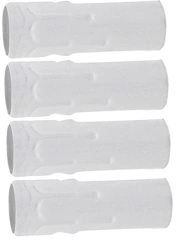 Veemoon 4stücke Bördelhülse Für Kerzenleuchter Basis Glas Kronleuchter-lampensockelhülse Lampensockelabdeckung Eisenlampenrohr Befestigungsteil Beleuchtungsteile