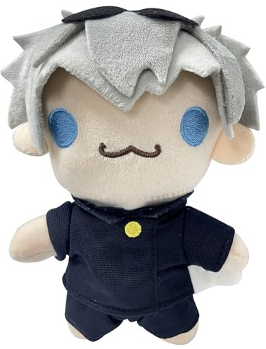Gojjo Satorru Kuscheltier, Jujuttsu Kasen Plüschtier, 8.27 Zoll Stofftier | Anime Plüschfigur, Cartoon Plush Puppe, Geschenke für Fans und Anime Liebhaber