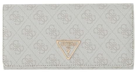 GUESS Porte-Monnaie Laurel II SLG Flap Organizer Bone Logo écru