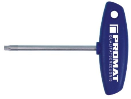 Schraubendreher TORX Chrom-Vanadium T15x100mm für M3,5 mit Quergriff