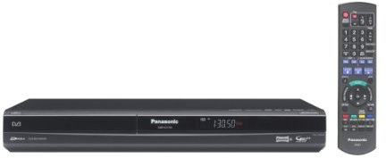 Panasonic DIGA DMR-EX769 - DVD recorder / HDD recorder with digital TV tuner - 160 GB - black