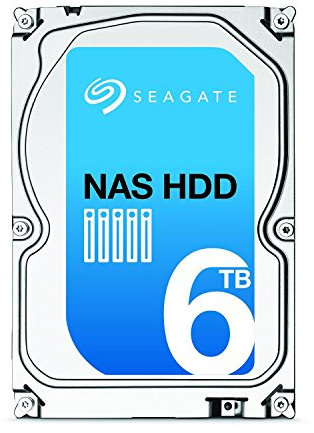 Seagate NAS HDD - 6 TB - interne Festplatte, ST6000VN0021 (3,5 Zoll), 5900rpm, 128 MB Cache, SATA III für NAS-Betrieb