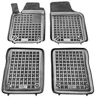 MDM Gummimatten für Audi A2 (8Z) ab 1999>2005 Passform, Fussmatten mit hohem Rand 5 cm, cod. 3D 5224