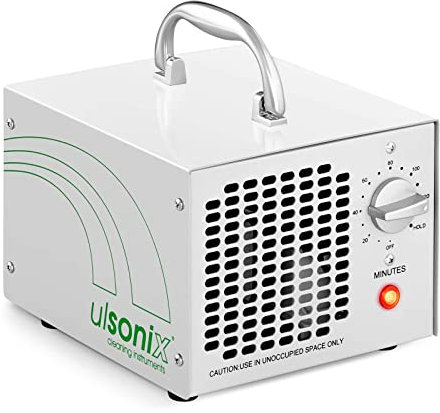 Ulsonix Ozongenerator Ozongerät Luftreiniger AIRCLEAN 5G-WL (5.000 mg/h, 65 W, Timer bis 120 min, Filter: Edelstahl)