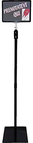 Ferlabel Support floor lamp for spiral distributor ticket eliminacode