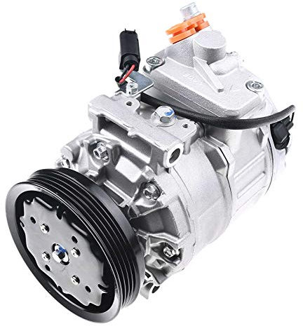 Frankberg Compressore aria condizionata Compressore dell'aria condizionata con frizione Diesel Compatibile con A4 8E2 B6 8E5 B6 A6 4B C5 4B5 8E0260805AH, compreso l'olio preconfezionato