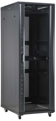 KIMEX - Baie de Brassage 19 29U 600x600mm - Rack Serveur Informatique au Sol - Armoire Réseau 19 Pouces - Charge Max 800 kg - Ref 112-6629K