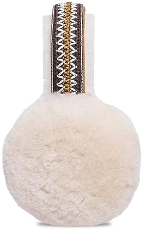 UGG EARMUFF UGG Damen Schaffell Tasman Ohrenschützer, Kastanie, Einheitsgröße, Kastanie, Einheitsgröße