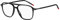 HUGO Quadratisch Azetat Brillen in Schwarz für Herren, Brille mit Sehstärke, optional mit Sonnenbrillen tönung oder Blaulichtfilter (Modell HG 1232)
