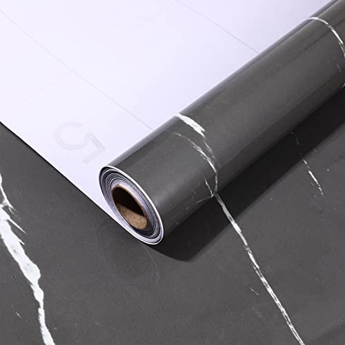 Angoily Marble Effect Self Adhesive Wallpaper Peel Stick Kitchen Worktop Covering