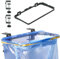 Trash Bag Holder, Hanging Garbage Storage Rack, Under Sink Bag Holder, Kitchen Waste Can, Outdoor Trash Can Bracket, Dustbin Cage Table for Kitchens, Cupboards, Gardens, Outdoor Camping