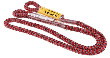lopituwe High-Strength 22KN 8mm Prusik Rope for Arborist Climbing Caving Ziplining Reliable and Long-lasting, red, 100cm