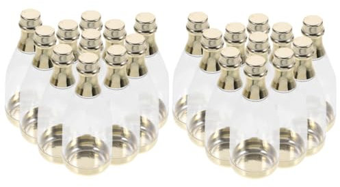 Ciieeo Stk Transparente Flasche Sektflasche Aus Plastik Champagnerflasche Süßigkeitenbehälter Süßigkeiten Aus Der Babyflasche Mini-container Persönlichkeit Braut Weinflasche