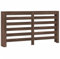 vidaXL Cache-radiateur chêne Marron 149x20x82 cm Bois d'ingénierie, Bouchon de radiateur, Cache-radiateur Haut, radiateur à Profil réduit