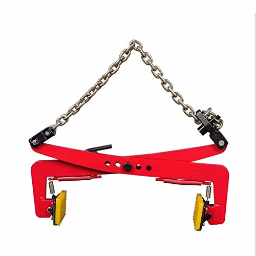 Heavy Duty 1125kg Stone Lifting Clamps - Vertical Plate Clamp for Granite/Glass Slabs - Metal Lifting Clamp for Roadside Stone - 2480lbs Capacity