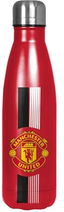 FOCO Officially Licensed Manchester United FC Ultra Action Water Bottle