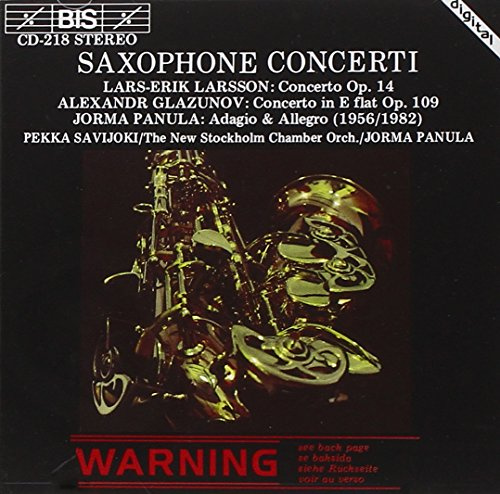 Concerto for Saxophone & Strings