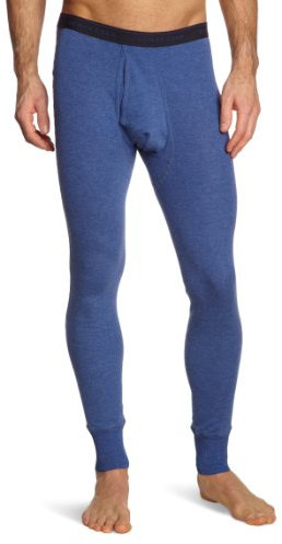 Schiesser Herren Lange Unterhose 005559-801, Gr. 6 (L), Blau (801-admiral)
