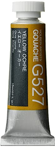 Holbein Gouache : 15ml Yellow Ochre