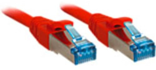 LINDY 47163 1.5m Cat.6A S/FTP LSZH Netzwerkkabel, rot