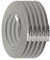 3m - CAT7 cable de red plano gris - 5 piezas 10 Gbit/s Gigabit LAN piso flaco cable Patch compatible con compatible con CAT5 CAT6 CAT7 CAT8 Cat8 cinta Lan cable