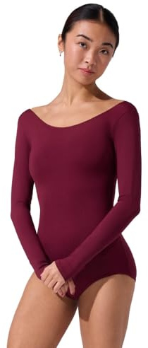 Capezio Damen Team Basic Langarmtrikot Gymnastikanzug