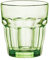 Bormioli Rocco Rock Bar Lounge Mint vetro del whisky 270ml, verde, indurito, 6 vetro