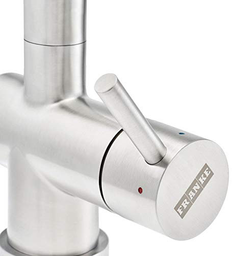 Franke 133.0253.617 - Leva di comando ridotta in acciaio INOX con accessori