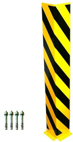 Rammschutz 1200x165x165x6 mm, U-Profil, inkl. 4 Einschlagdübel M12 x 110 mm, Marke: Szagato (Anfahrschutz Regalschutz Rammschutzecke Made in Germany)