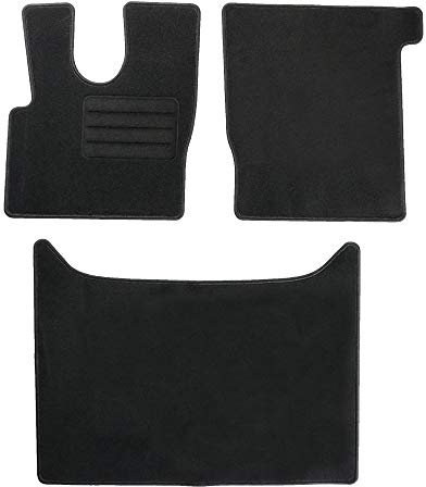 TEXER Textil Fußmatten Passend für DAF XF Euro6 Automatikgetriebe Bj. 2013- Basic