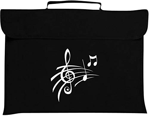 Mapac: Music Borsa - Treble Clef & Notes (Black)