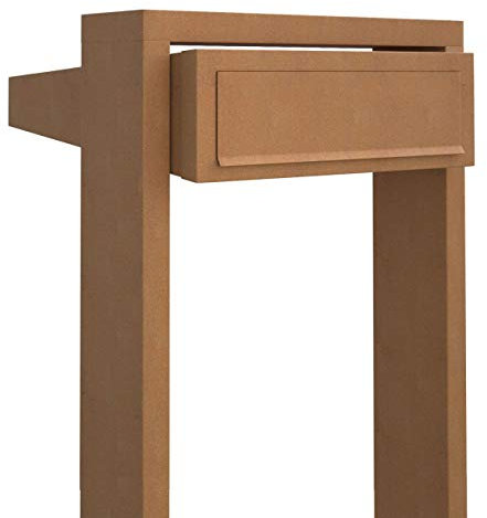 Standbriefkasten, Design Briefkasten Stairs Rost - Bravios