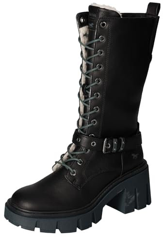 MUSTANG Damen 1471-602 Stiefel, Schwarz, 41 EU