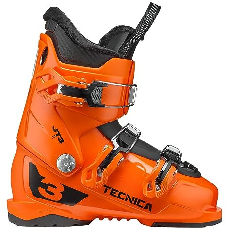 Tecnica Kinder Skischuhe Kinderskischuhe Skistiefel Kinder JTR 3 - MP24.5 EU38 2/3 - Ultra orange - Ski Boots - Flex 60 - Alpinskischuhe Allmountain - für Anfänger