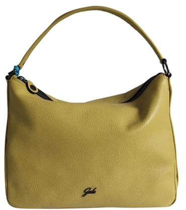 GABS Calliope BULL Umhängetasche Schultertasche Made in Italy Leder 100% TUBE (vinaigrette), Vinaigrette