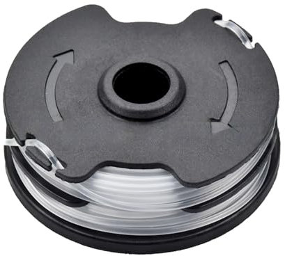 BYUTFA Carrete e Hilo 10M (33Ft) para Cortabordes Parkside Hilo de Nylon 1.6mm Diámetro Transparente y Resistente