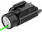DARKFANG 1200 lumens Picatinny lampe de poche et laser vert combo avec batterie rechargeable extérieure intégrée