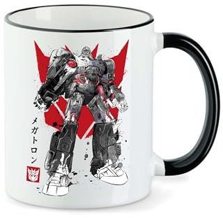 T-Nerds - DESTRUCTION SUMI-E - Tasse Mug Kaffeetasse Teetasse - Schwarz