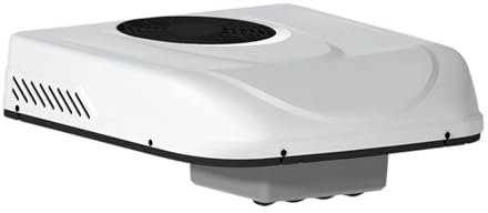 Unité De Climatisation Universelle 12v Dc, For Camping-car, Camion, Caravane, Parking Sur Le Toit, Avec Compresseur À Double Rotor