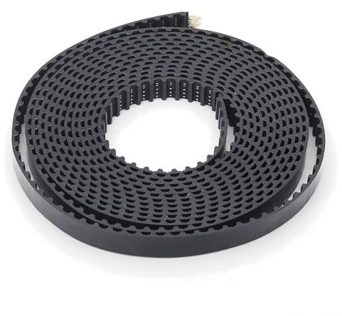 MXL/2GT Offener Zahnriemen PU-Polyurethan-Synchronrad-Antriebsriemen, Breite 6/10 mm(3 Meter,2GT-6mm Width)
