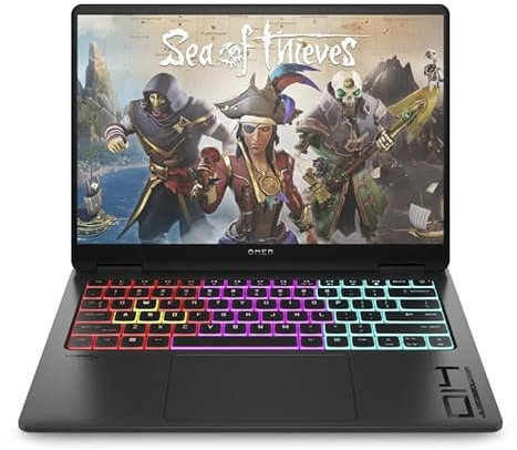 HP Omen Transcend Gaming Laptop 14-fb0013na 14 2.8K OLED 120Hz 16-Core Ultra 7-155H 16GB RAM 1TB SSD RTX 4050 6GB Graphics Windows 11 (Renewed)