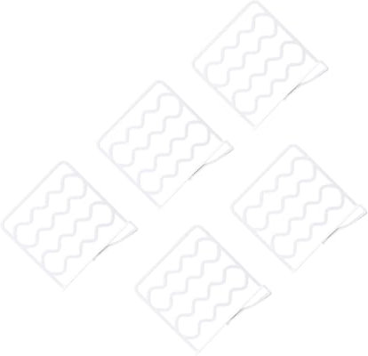 Cabilock 5st Trennplatte Leiter Pop Verstellbarer Einlegeboden Für Schrank Tür Behälter Verstellbare Einlegeböden Korb Veranstalter Schrankorganisatoren Und Aufbewahrung Pp Weiß