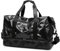 LEcylankEr Sporttasche Damen Herrn Reisetasche mit Schuhfach und Nassfach Wasserdicht Handgepäck Tasche mit Großer Kapazität Gym Bag Weekender für Reise Training Fitness (Schwarz)