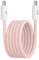 iN USB-C to USB-C Charger Cable 3.3ft – Magnetic, 60W Fast-Charging, Nylon Braided for iPhone 16 15 Pro Max Plus iPad Pro/Air MacBook Samsung S24 S23 S22 S21 Pixel 7 6 Switch PS5