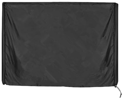 Mobile TV Stand Cover - TV Screen Protector Cover, Black LCD Screen Protector Covers for 45-72 Inch