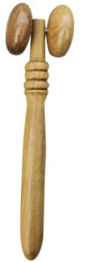 1 Stück Holz Gesichtsroller für Augen und Nase, Beige